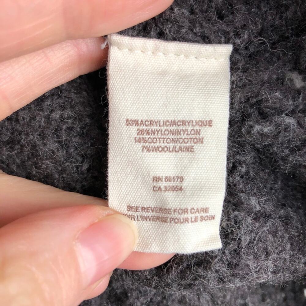 Free People General Shrunken Pullover Sweater in Brown XS - Picture 13 of 15